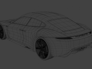 Porsche mission e Modèle 3D