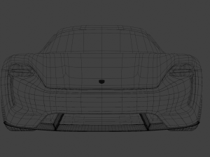 Porsche mission e Modèle 3D