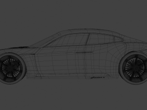 Porsche mission e Modèle 3D