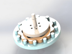 cycloidal drive Modèle 3D