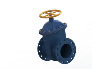 gate valve 3D मॉडल