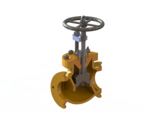 stop valve 3D 模型