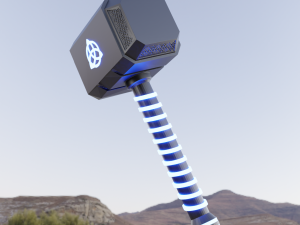 thors hammer 3D Model
