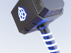 thors hammer Modèle 3D