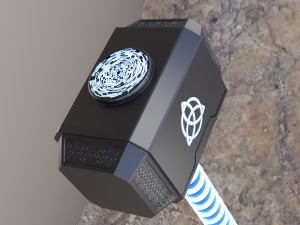 thors hammer Modèle 3D