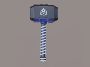 thors hammer 3D Model