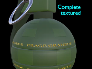 frag grenade 3D Model