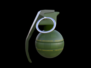 frag grenade 3D Models