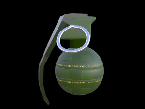 frag grenade 3D Model