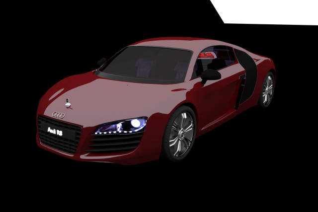 audi r8 Modelo 3D .c4d .max .obj .3ds .fbx .stl .blend 