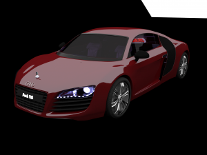audi r8 Modelo 3D