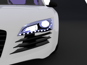 audi r8 Modelo 3D