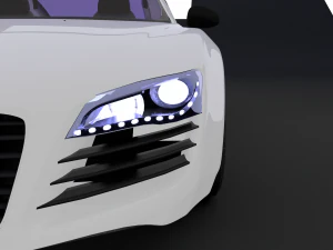 audi r8 3D Model