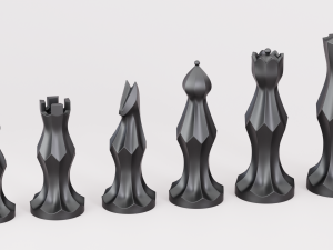 Chess set 3D Print Model
