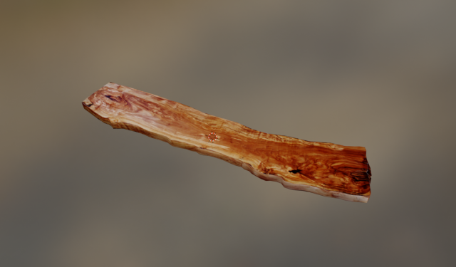 uncut board 3D-Modell .c4d .max .obj .3ds .fbx .stl .blend 