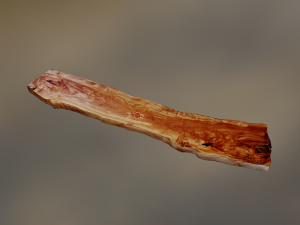 uncut board 3D-Modell
