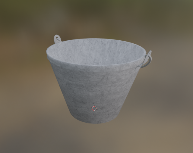 bucket Model 3D .c4d .max .obj .3ds .fbx .stl .blend