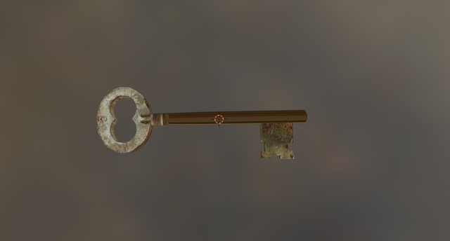 key 3D-Modell .c4d .max .obj .3ds .fbx .stl .blend 