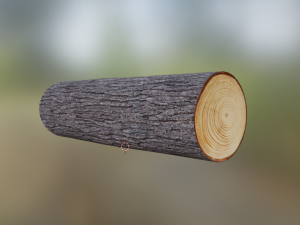 log 3D-Modell