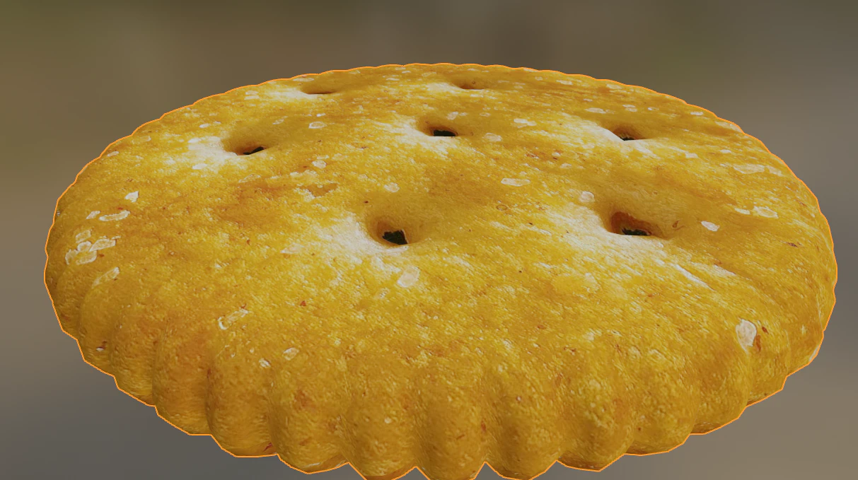 cracker 3D Model .c4d .max .obj .3ds .fbx .stl .blend