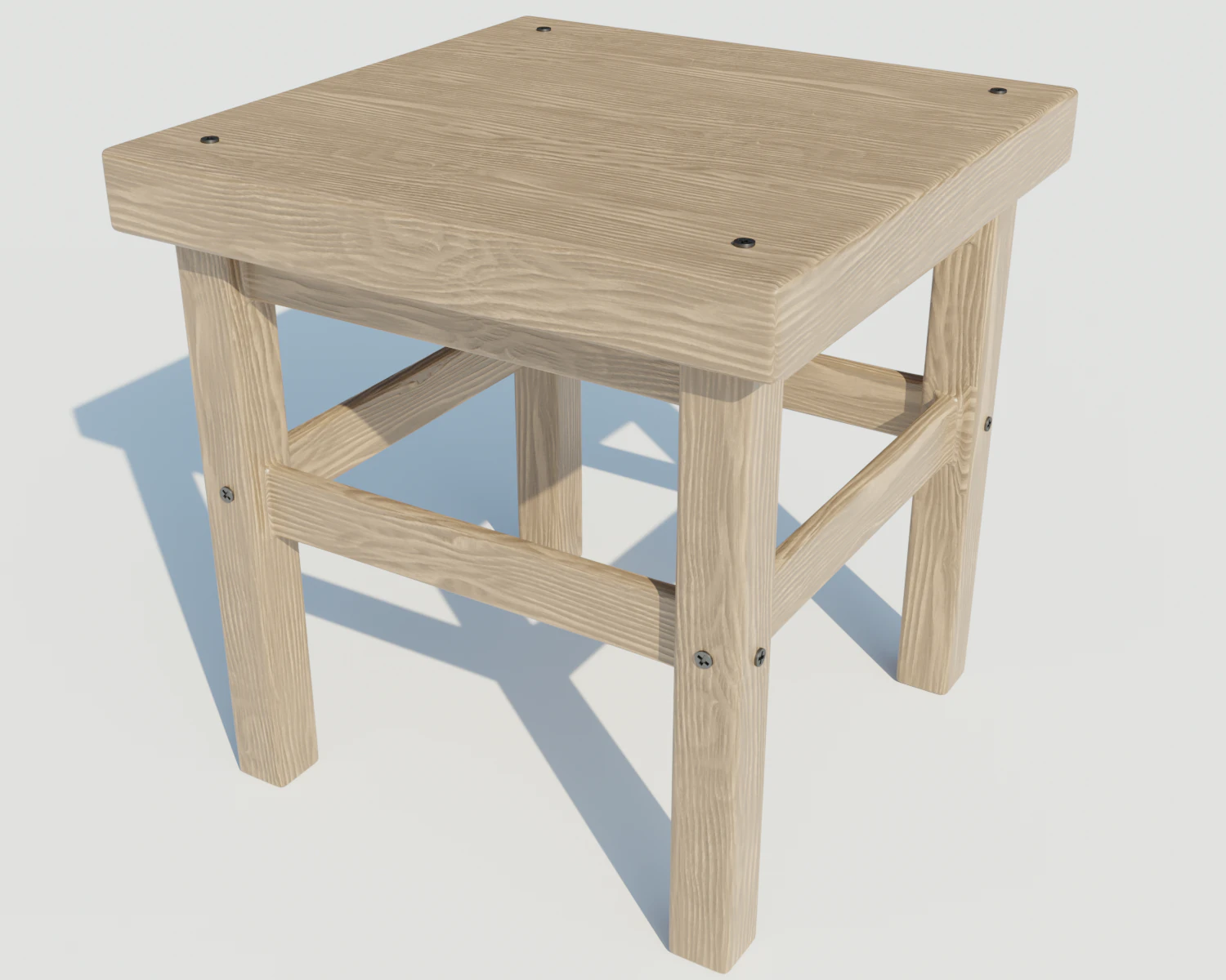 stool 3D Model .c4d .max .obj .3ds .fbx .stl .blend 