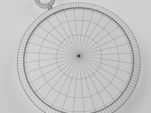 compass - low poly Modèle 3D
