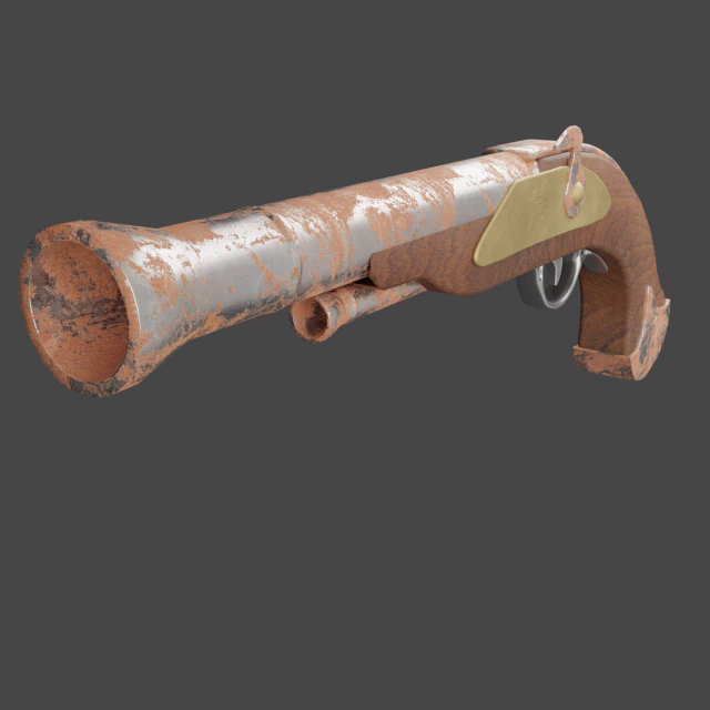 bajak laut - pertengahan poli Model 3D .c4d .max .obj .3ds .fbx .stl .blend 