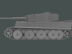 tank tiger 3D Model
