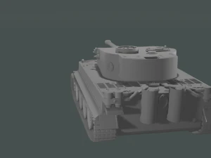 tank tiger 3D Model