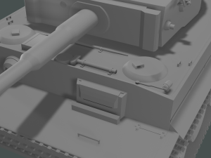 tank tiger 3D Модель
