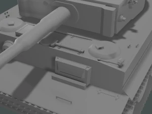 tank tiger 3D Model
