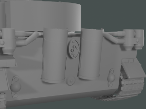 tank tiger 3D Модель