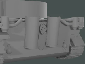 tank tiger 3D Model