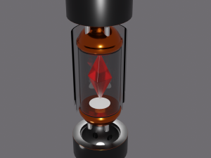 Technological flasks with crystal 3D मॉडल
