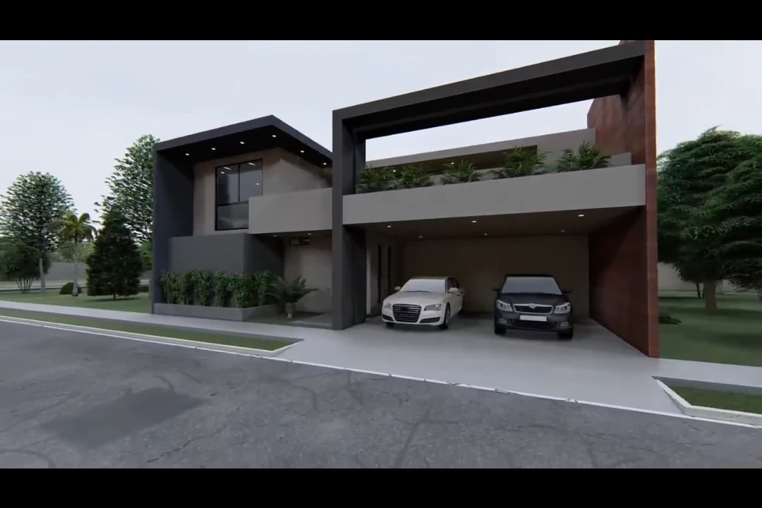 house 15mx25m 3D Model .c4d .max .obj .3ds .fbx .stl .blend