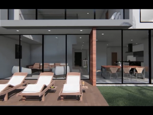 house 15mx25m Modèle 3D