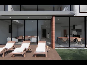 house 15mx25m 3D Model