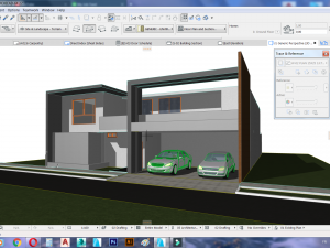 house 15mx25m Modèle 3D