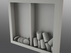wine and beer box Modelo 3D