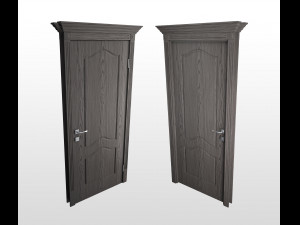 classic doors pack 20 items 3D मॉडल