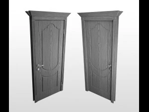 classic doors pack 20 items 3D Model