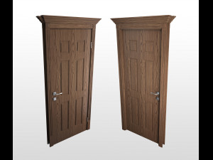 classic doors pack 20 items 3D मॉडल