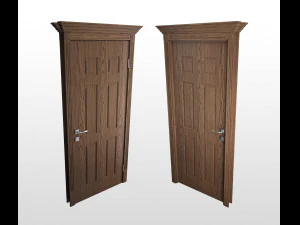 classic doors pack 20 items 3D Model