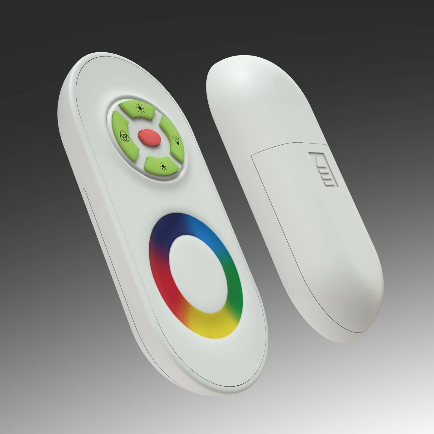 led remote control 3D Model .c4d .max .obj .3ds .fbx .stl .blend 