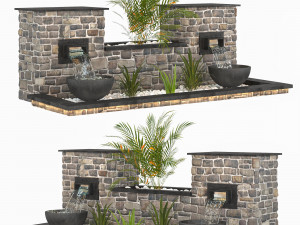 Fountain vol 02 3D Model