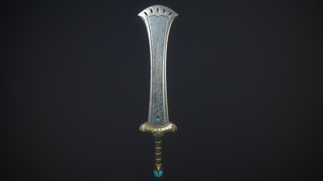 Sword 3D 모델 .c4d .max .obj .3ds .fbx .stl .blend 