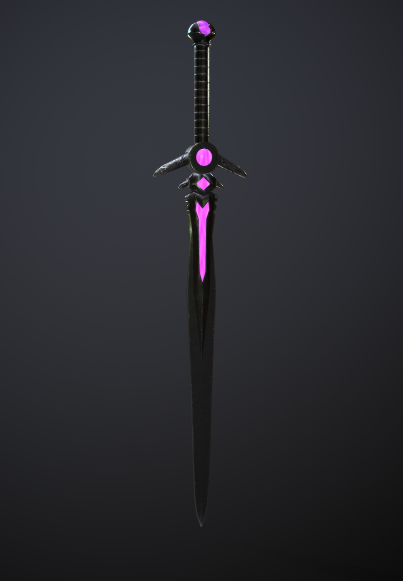 Sword 3D Model .c4d .max .obj .3ds .fbx .stl .blend 