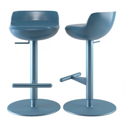 stool by calligaris Modelo 3D .c4d .max .obj .3ds .fbx .stl .blend 