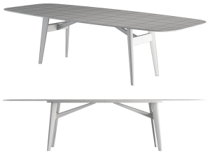 ABREY Table By Calligaris Modèle 3D