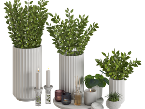 Decorative Set 14 Model 3D